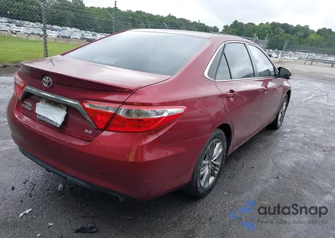 2016 Toyota Camry Se from USA, damaged, VIN 4T1BF1FK2GU609241